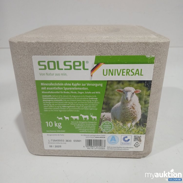 Artikel Nr. 898257 Artikel Nr. 898257: Solsel Universal Mineralleckstein 10kg