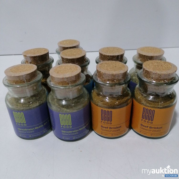 Artikel Nr. 912257: Ecco Food diverse Gewürze 9Stk