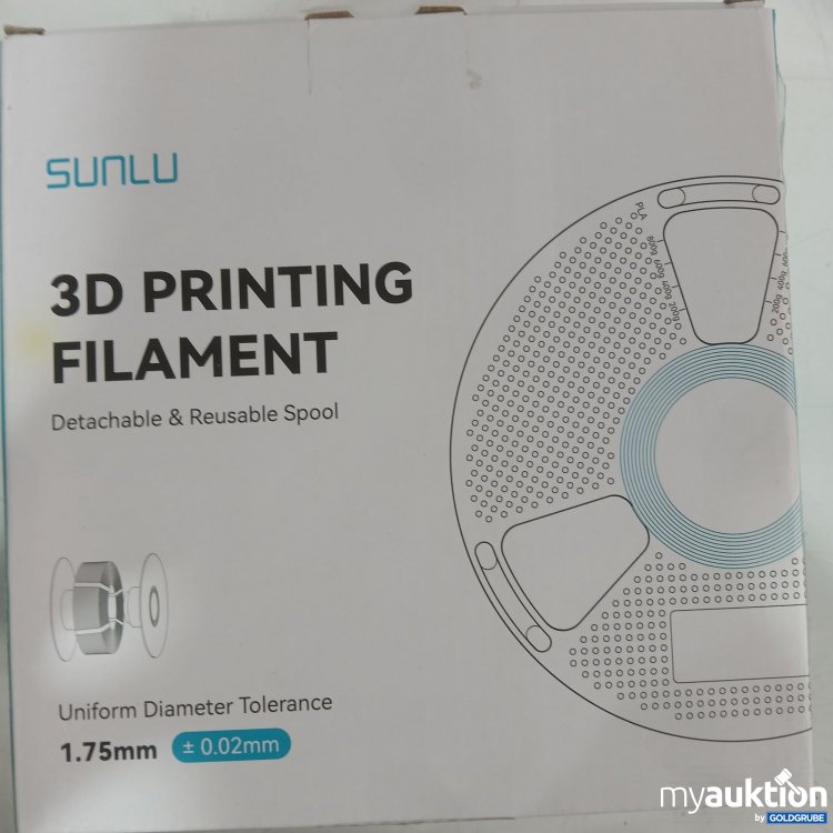 Artikel Nr. 931257 Artikel Nr. 931257: Sunlu 3D Printing Filament 1.75mm Durchmesser