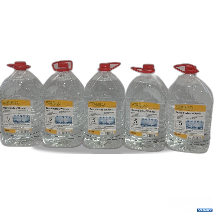Artikel Nr. 959257: Stabilo Destilliertes Wasser 5x5l 