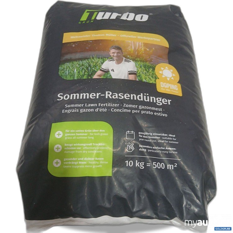 Artikel Nr. 98257: Turbo Sommer Rasendünger 10kg 