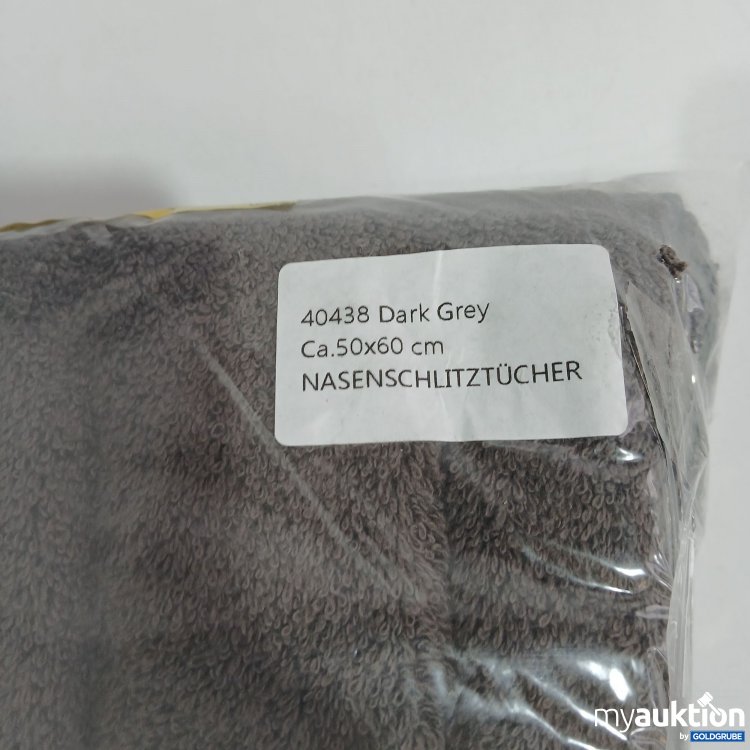 Artikel Nr. 397258 Artikel Nr. 397258: Nasenschlitztücher dark grey ca. 50x60cm