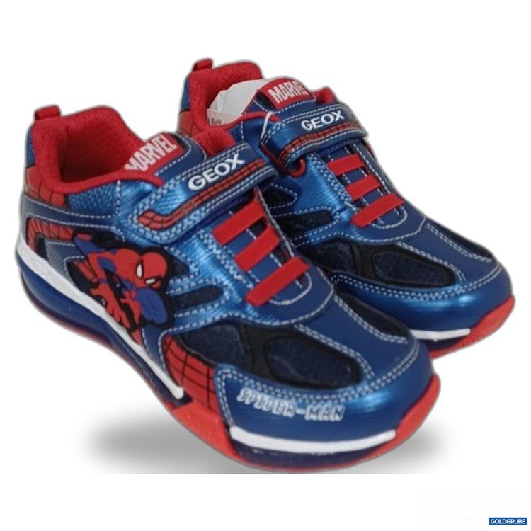 Artikel Nr. 464258 Artikel Nr. 464258: Geox Kinder Sneaker Spider-Man blau rot Größe 34