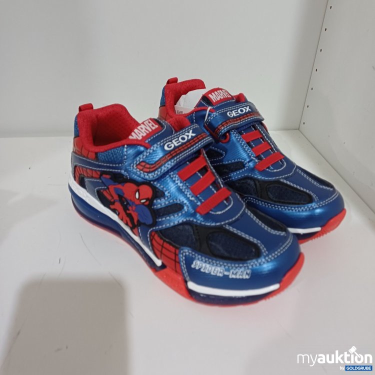 Artikel Nr. 464258 Artikel Nr. 464258: Geox Kinder Sneaker Spider-Man blau rot Größe 34