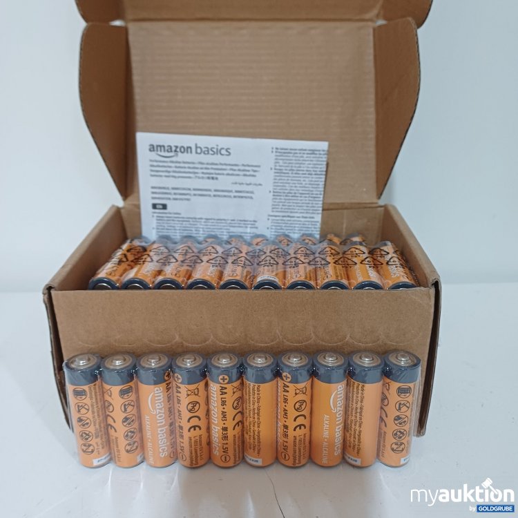 Artikel Nr. 467258: Amazon Basics AA LR6 Alkaline Batterien 1,5 V, 10x10 Stk.