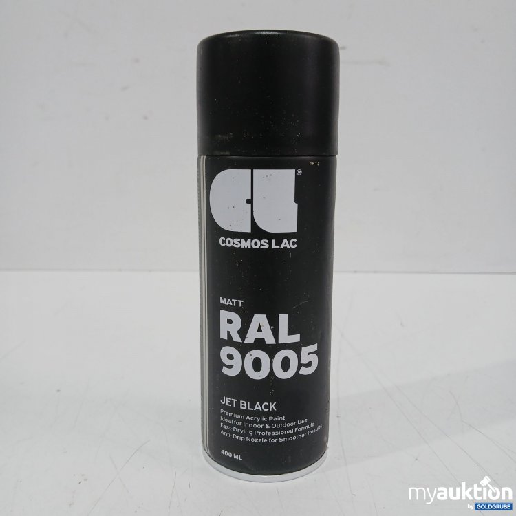 Artikel Nr. 478258 Artikel Nr. 478258: Cosmos Lac Matt Ral 9005 Jet Black 400ml