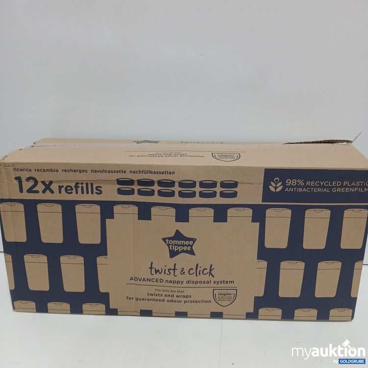 Artikel Nr. 523258: Tommee tippee Twist & click 12 Müll Nachfüllkassetten