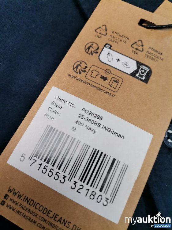 Artikel Nr. 823258 Artikel Nr. 823258: Indicode Hemd