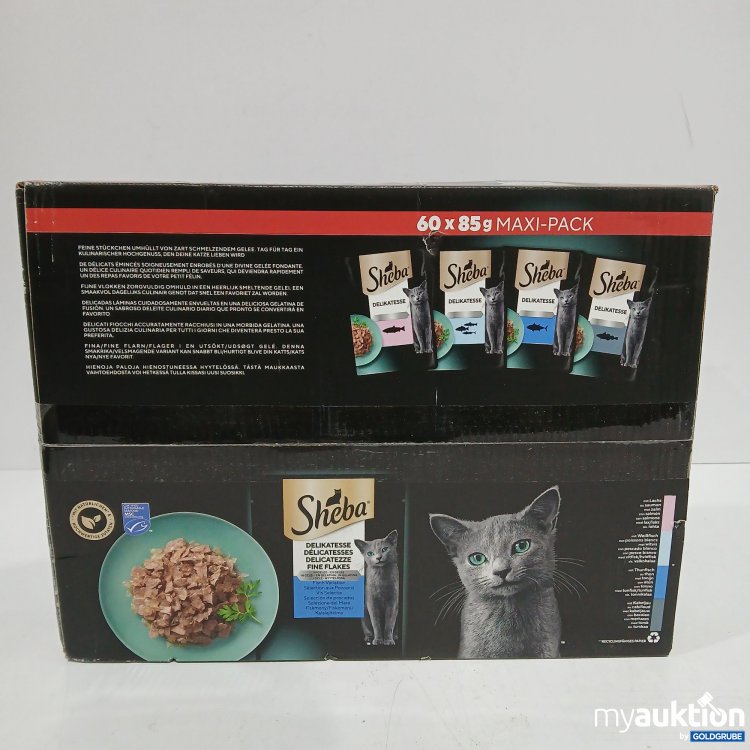 Artikel Nr. 860258: Sheba Maxi Pack Katzenfutter Fisch Variationen 60x85g