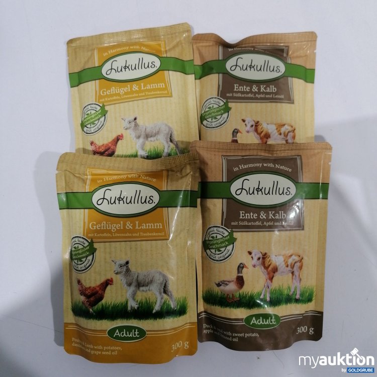 Artikel Nr. 875258 Artikel Nr. 875258: Lukullus diverses Hundefutter 4×300g