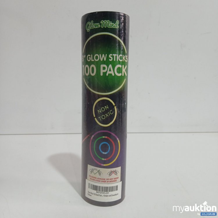 Artikel Nr. 894258: Glow Mind 8" Glow Sticks 100Pack 