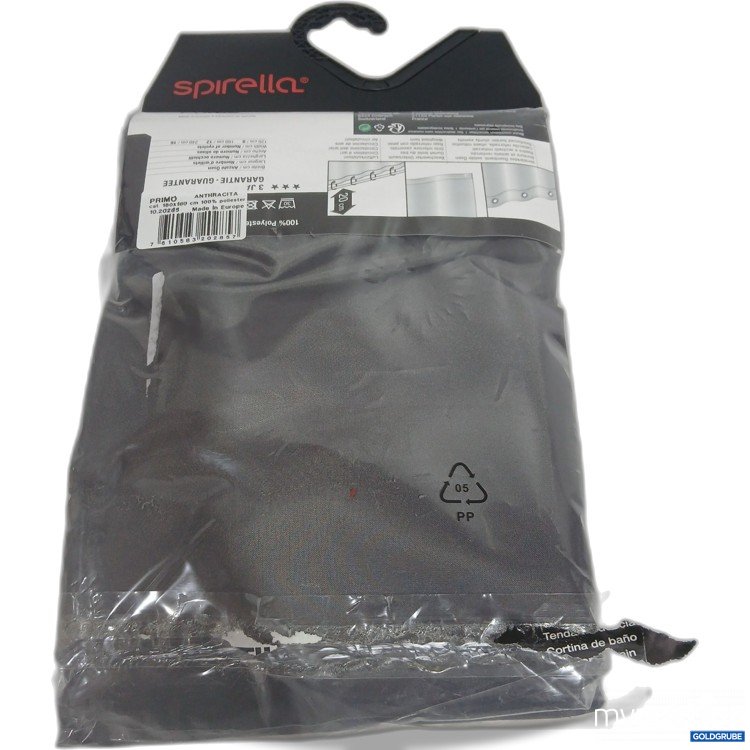 Artikel Nr. 916258: Spirella Duschvorhang 180x180cm Anthracite 