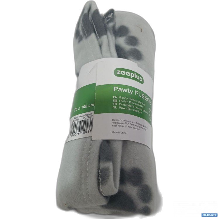 Artikel Nr. 930258 Artikel Nr. 930258: zooplus Pawty Fleece Decke 70x100 cm