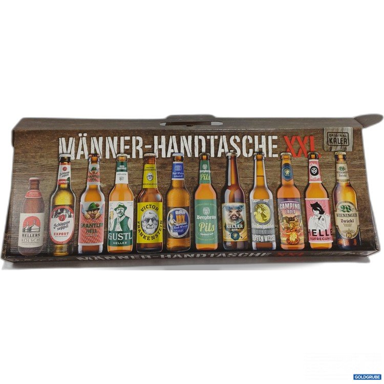 Artikel Nr. 962258: Original Kalea Männer-Handtasche XXL Beer Tasting 
