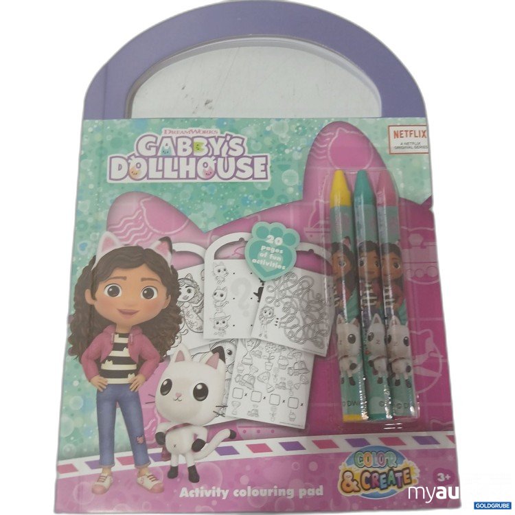 Artikel Nr. 989258 Artikel Nr. 989258: Gabbys Dollhouse Activity Colouring Pad