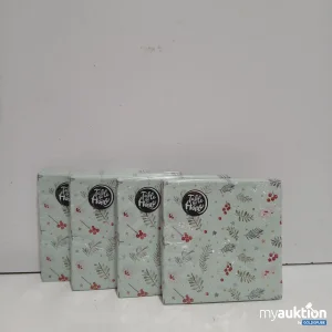 Auktion TableHome Servietten mit Weihnachtsmotiv je 20 Servietten 4x33x33