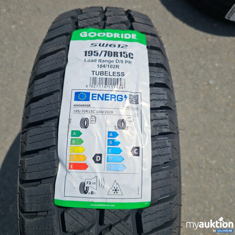 Artikel Nr. 439259 Artikel Nr. 439259: Goodride SW612 195/70R15C Load Range D/8 PR 104/102R