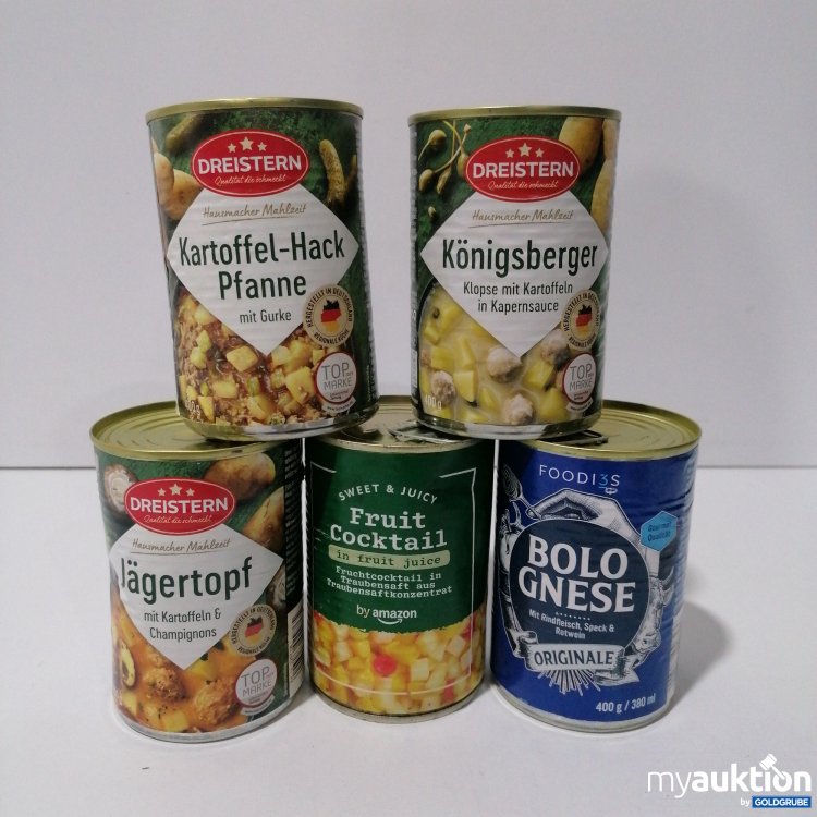Artikel Nr. 886259: Diverse Konserven 5x400g