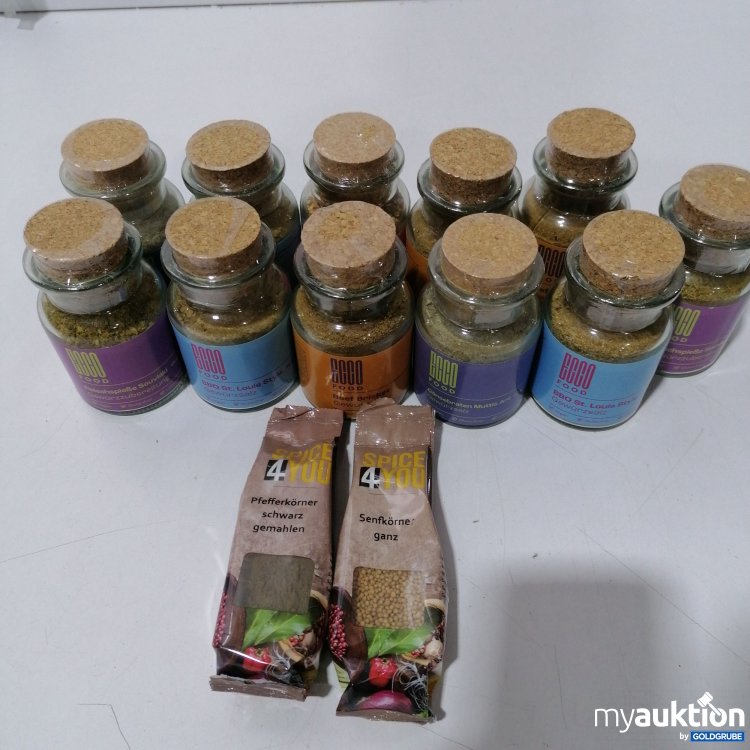 Artikel Nr. 912259: Ecco Food diverse Gewürze 11Stk Spice4you Gewürze 2Stk