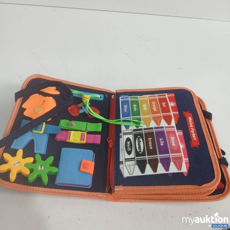 Artikel Nr. 932259: Montessori Busy Book interaktives Lernbuch