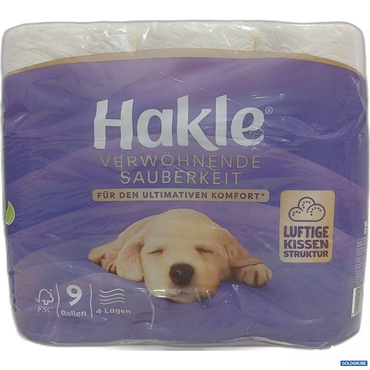 Artikel Nr. 959259: Hakle Klopapier 9 Rollen 4 Lagen 