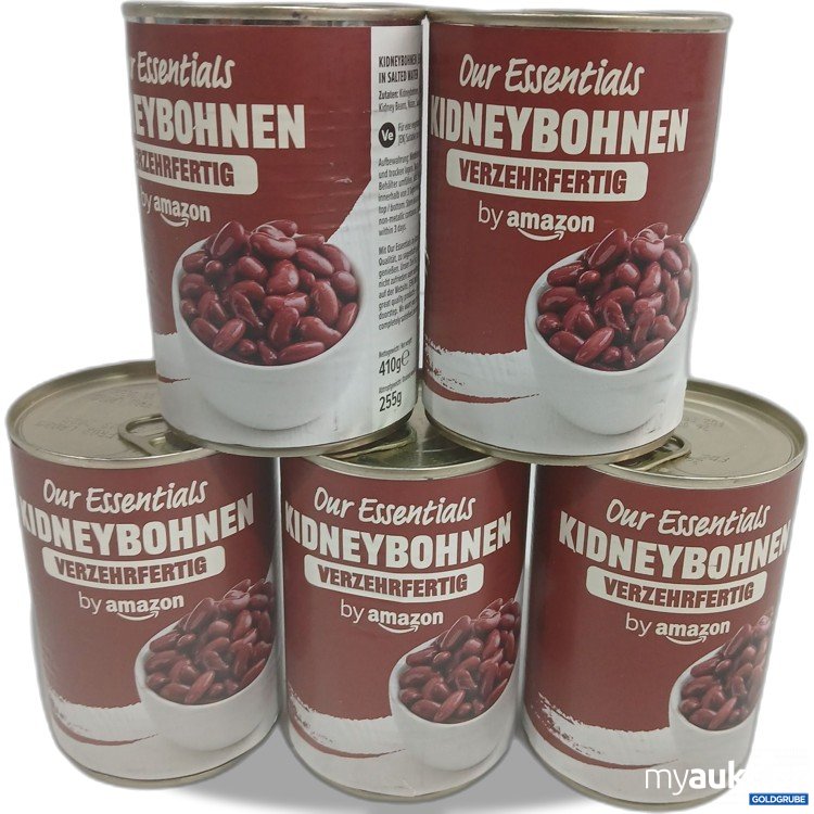 Artikel Nr. 970259: Kidneybohnen verzehrfertig je 410g 