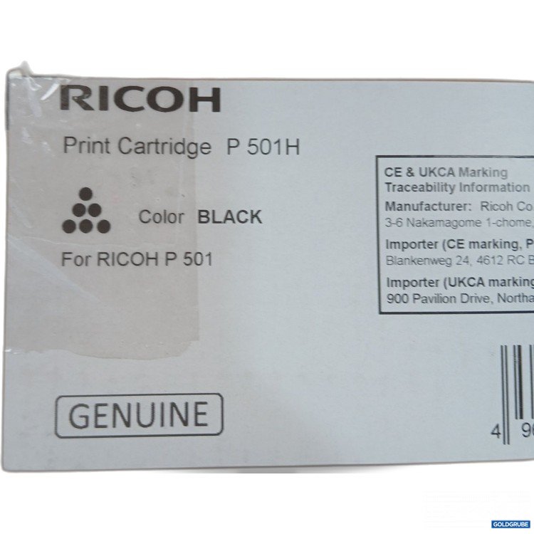 Artikel Nr. 993259 Artikel Nr. 993259: Ricoh Cartridge P 501H schwarz