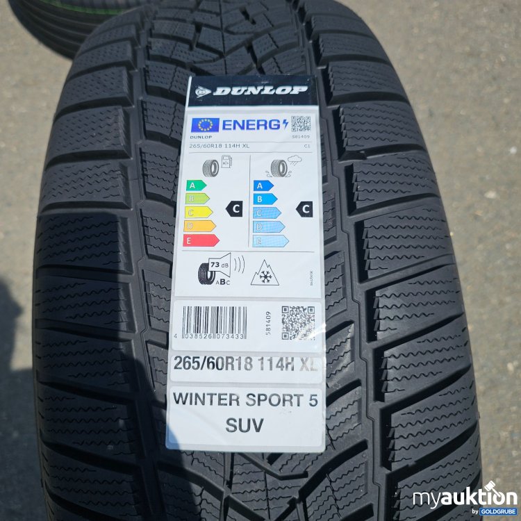Artikel Nr. 439260 Artikel Nr. 439260: Dunlop Winter Sport 5 265/60R18 114H XL