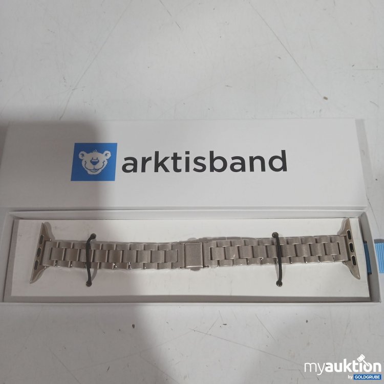Artikel Nr. 446260: Arktisband Apple Watch Gliederarmband "Arctica" Slim Polarstern 49/46/45/44mm  
