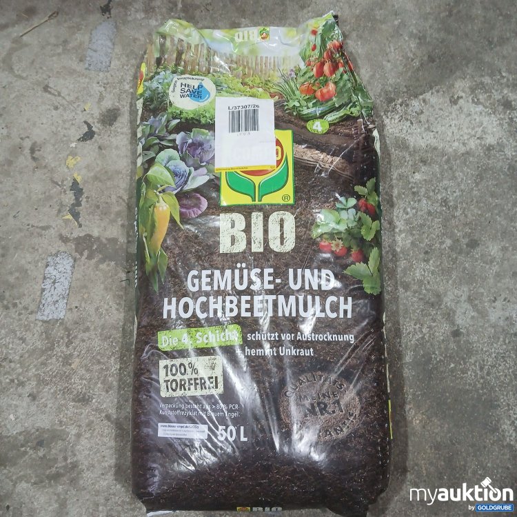 Artikel Nr. 461260: Compo Bio Gemüse & Hochbeetmulch 50L 