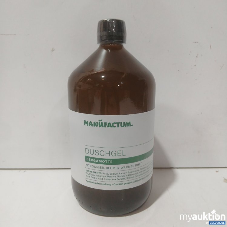 Artikel Nr. 466260 Artikel Nr. 466260: Manufactum Duschgel Bergamotte 1.000 ml