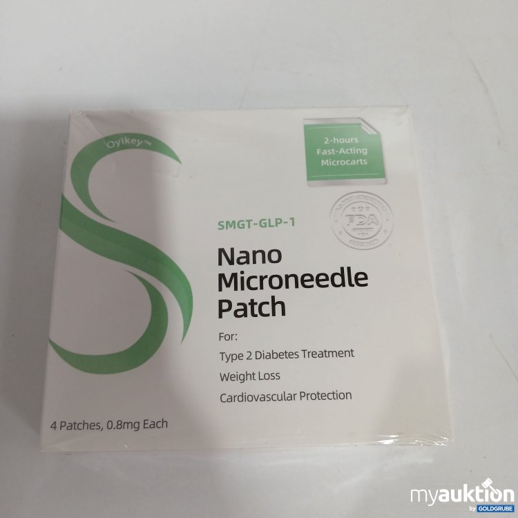 Artikel Nr. 521260 Artikel Nr. 521260: Nano Microneedle Patch SMGT-GLP-1 4Patches for Type2 Diabetes Treatment