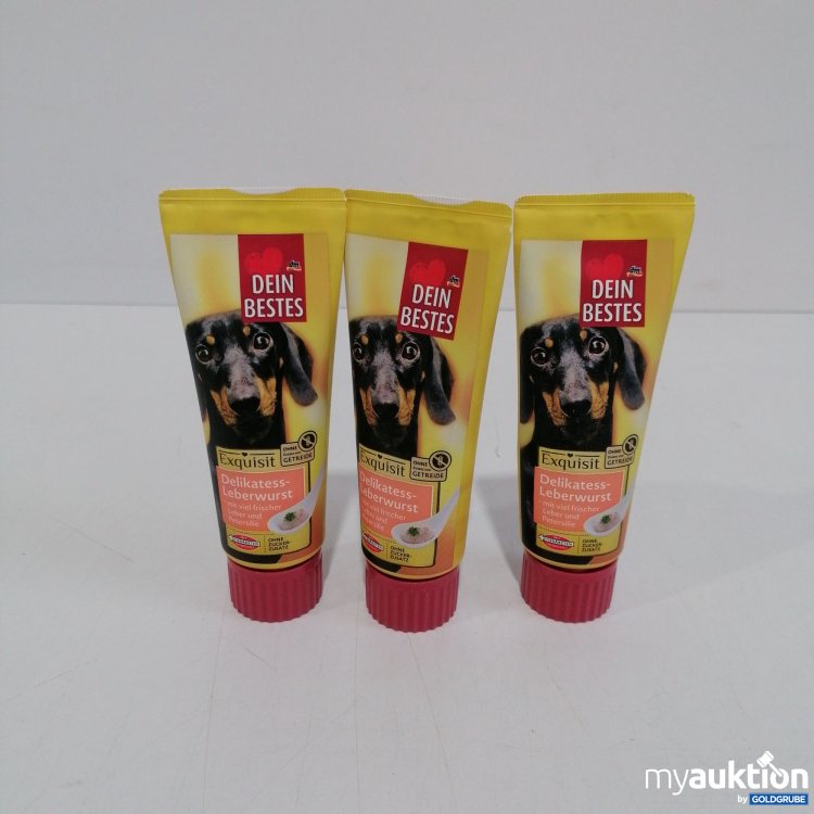 Artikel Nr. 855260: DM Dein Bestes Exquisit Delikatessleberwurst 3x75g