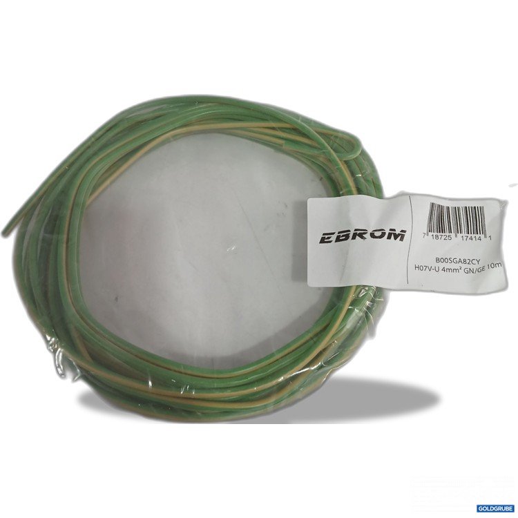 Artikel Nr. 882260 Artikel Nr. 882260: Ebrom Kabel H07V-U 4mm² GN/GE 10m