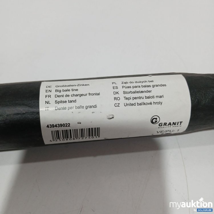 Artikel Nr. 888260 Artikel Nr. 888260: Granit Großballen-Zinken