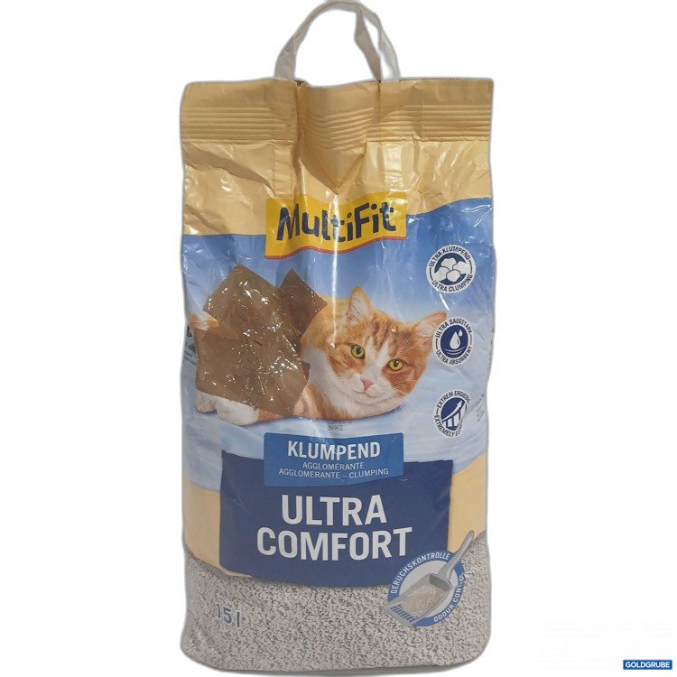 Artikel Nr. 898260 Artikel Nr. 898260: Multifit Klumpend Ultra Comfort Katzenstreu 15L