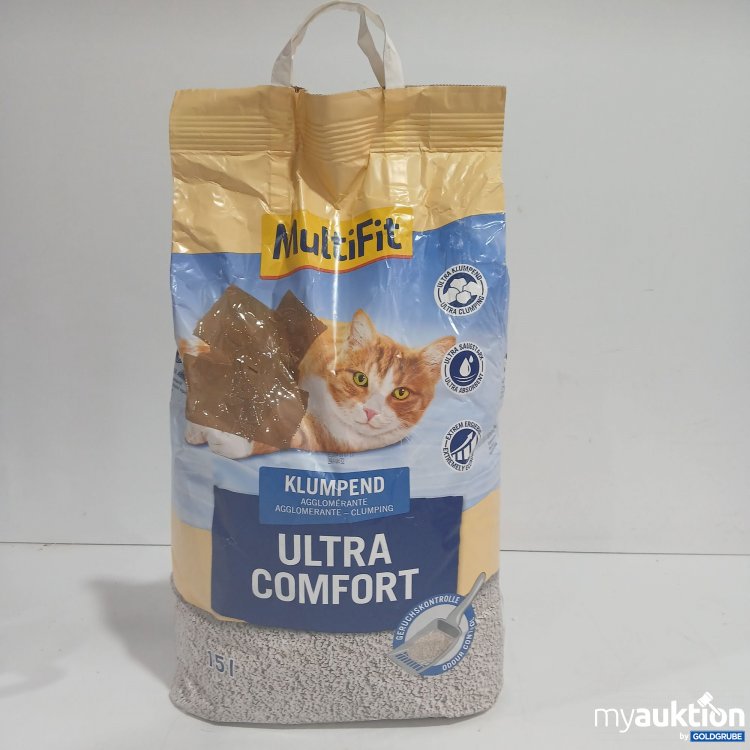Artikel Nr. 898260 Artikel Nr. 898260: Multifit Klumpend Ultra Comfort Katzenstreu 15L