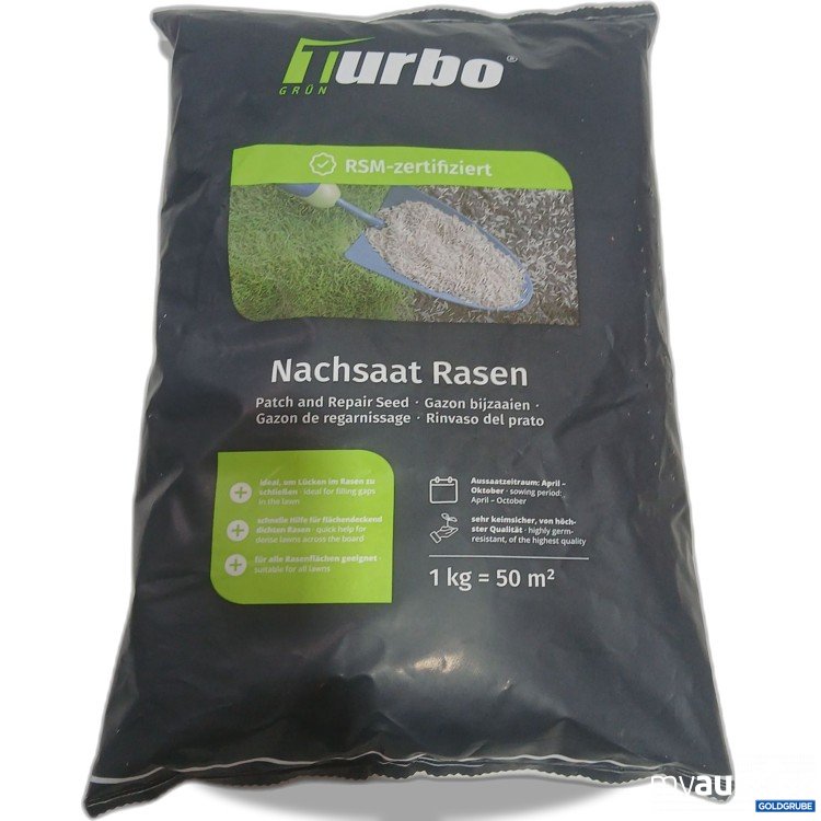 Artikel Nr. 98260: Turbo Nachsaat Rasen 1kg 