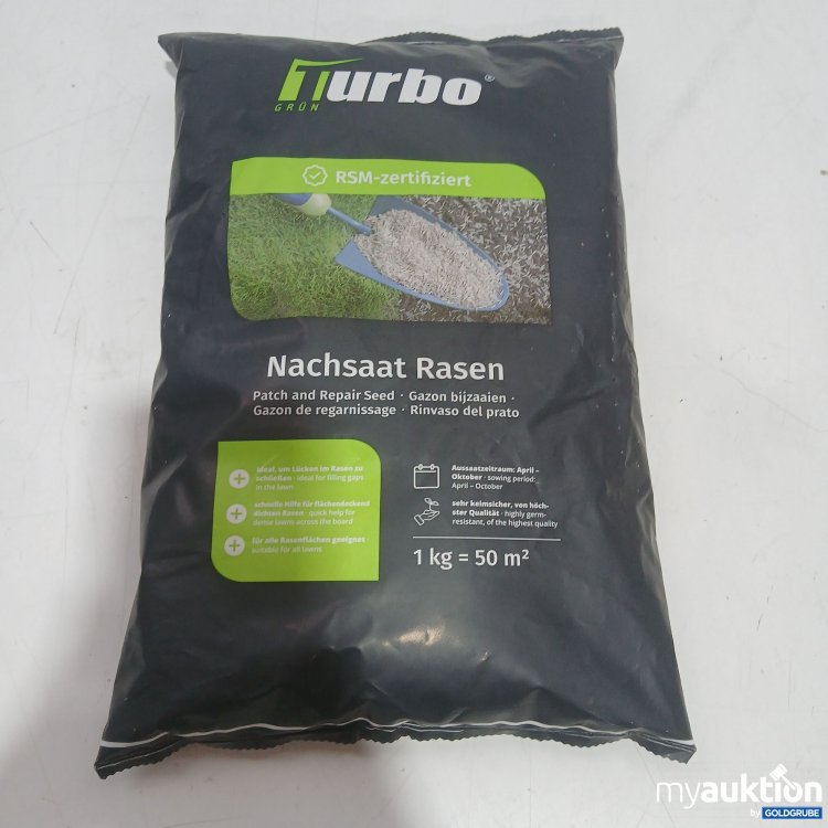 Artikel Nr. 98260: Turbo Nachsaat Rasen 1kg 