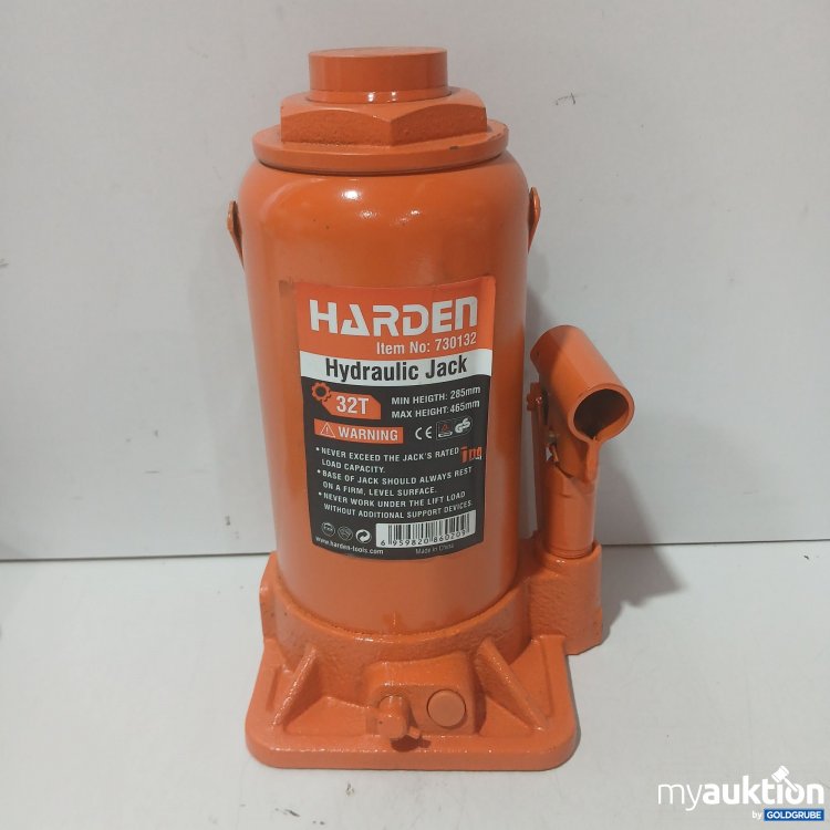 Artikel Nr. 989260 Artikel Nr. 989260: Harden Hydraulic Jack 32T Art. Nr. 730132 ca 30m Hoch