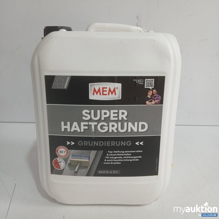 Artikel Nr. 991260: Mem Super Haftgrund Grundierung 10L reicht für ca. 50²m 