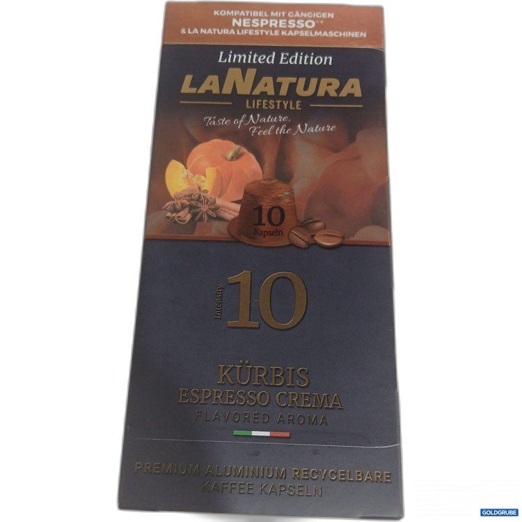 Artikel Nr. 460261 Artikel Nr. 460261: LaNatura Limited Edition Kürbis Espresso Crema 10 Kapseln