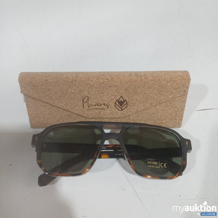 Artikel Nr. 465261 Artikel Nr. 465261: PHIERES Phan Club Sonnenbrille Black Tortoise/Smoke