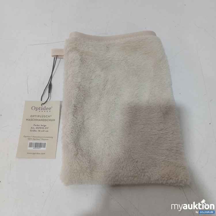Artikel Nr. 468261 Artikel Nr. 468261: Optidee Waschhandschuh Optiplüsch beige 16 x 21 cm