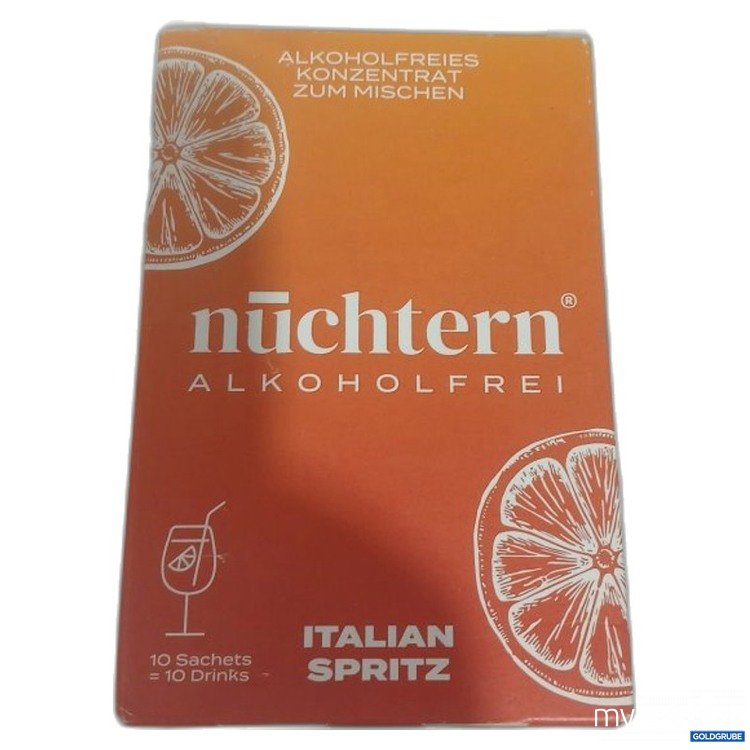 Artikel Nr. 477261 Artikel Nr. 477261: Nūchtern alkoholfreies Konzentrat Italian Spritz 10 Sachets