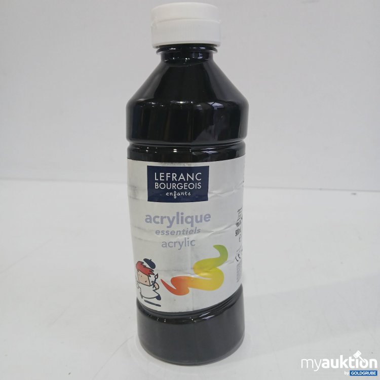 Artikel Nr. 862261: Lefranc Bourgeois enfants Schwarze Acrylfarbe 