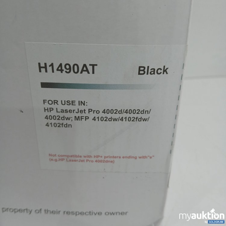 Artikel Nr. 882261 Artikel Nr. 882261: Laser Toner Cartridge Black H1490AT