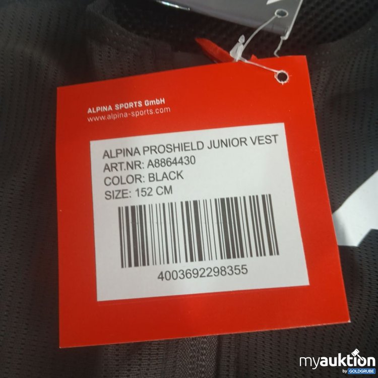 Artikel Nr. 939261 Artikel Nr. 939261: ALPINA Proshield Junior Vest