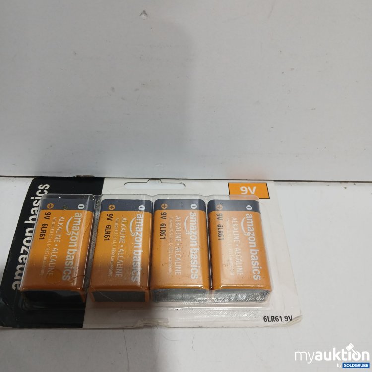 Artikel Nr. 952261: Amazon Basics 9V 6LR61 Alkaline Batterien 4 Stück 