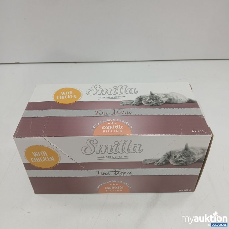 Artikel Nr. 981261 Artikel Nr. 981261: Smilla Fine Menu Chicken with Salmon& Spinach 8x100g